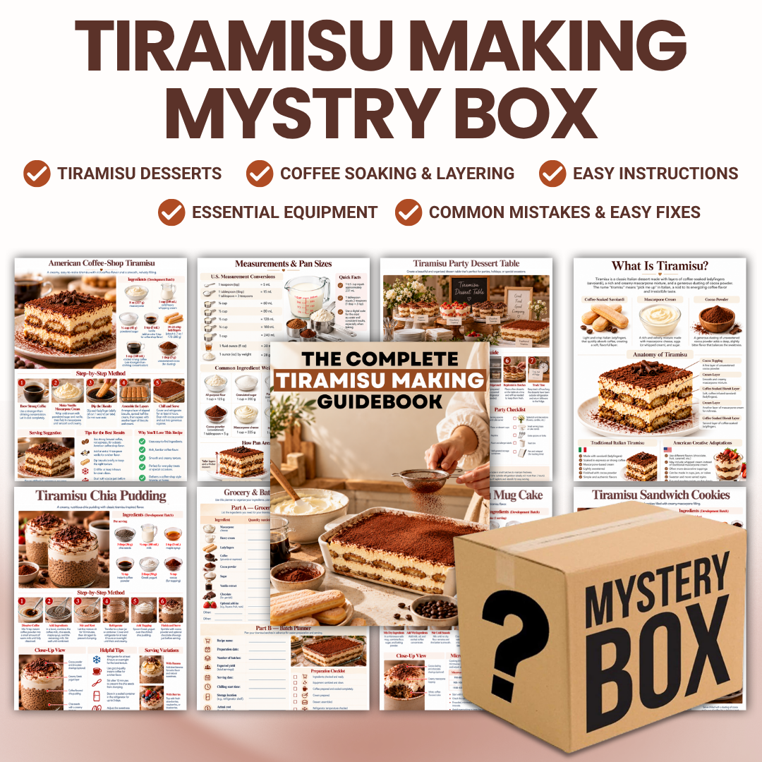 Tiramisu Guide Mystery Box