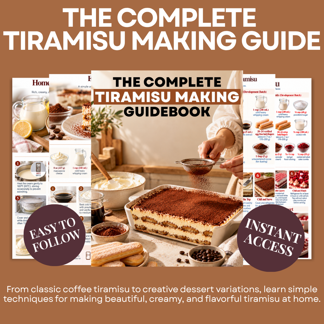 The Complete Tiramisu Making Guidebook