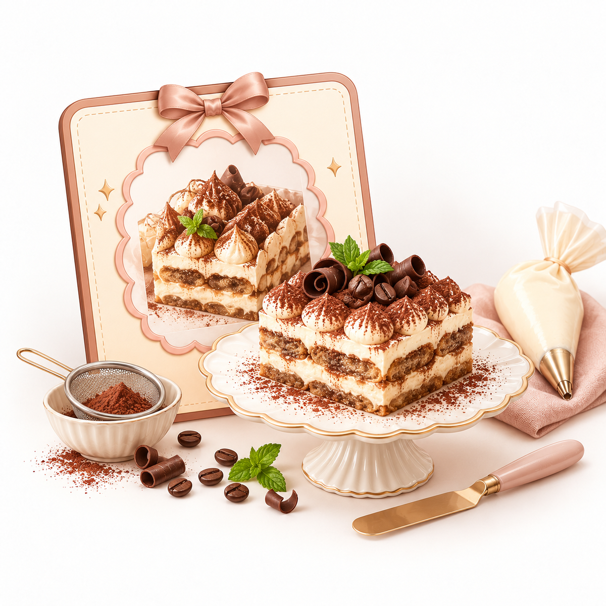 Advanced Tiramisu Techniques & Presentation Masterclass